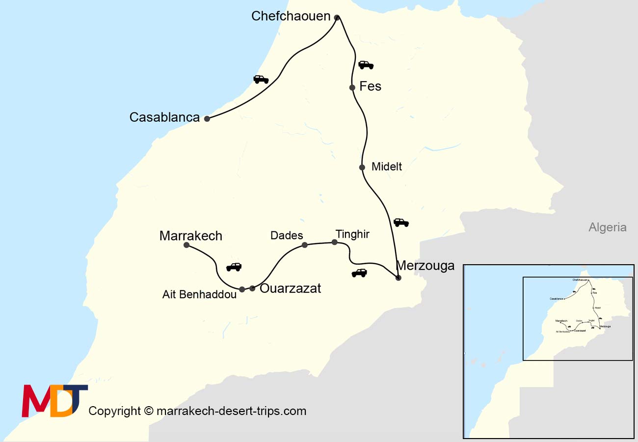 Route map