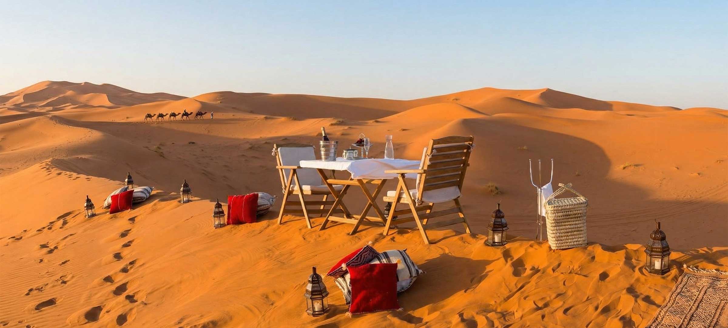 Circuit Désert Privé 4 Jours Marrakech – Fès — Hero