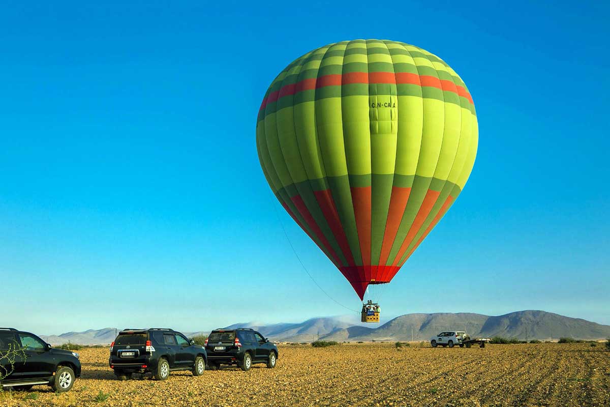 Sunrise Hot Air Balloon Ride Marrakech