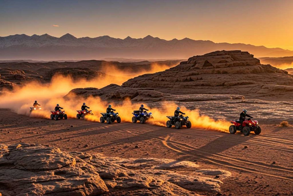 Agafay Desert Quad Biking from Marrakech